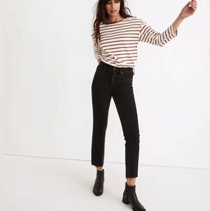 Madewell Tall Cali Demi-Boot Jeans in Edmunds Wash: Raw-Hem Edition